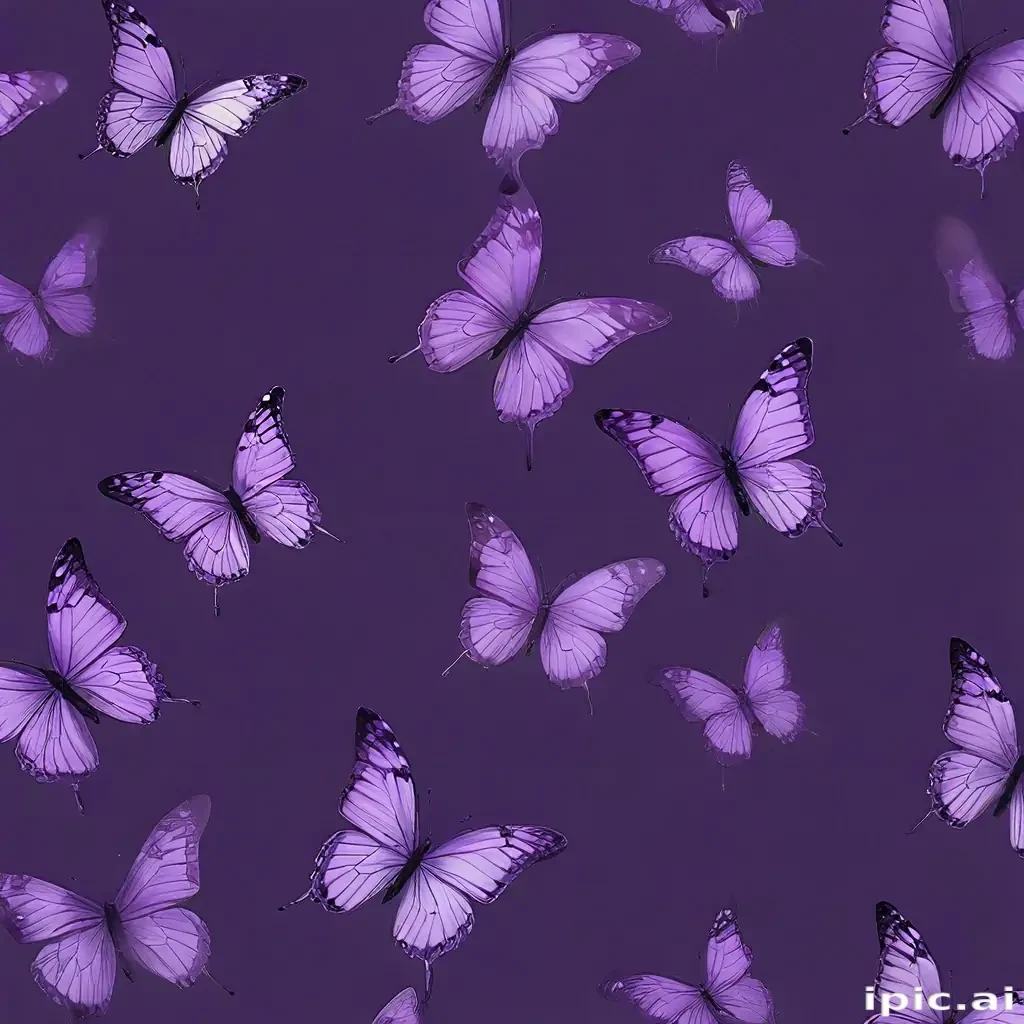 purple butterfly wallpaper aesthetic