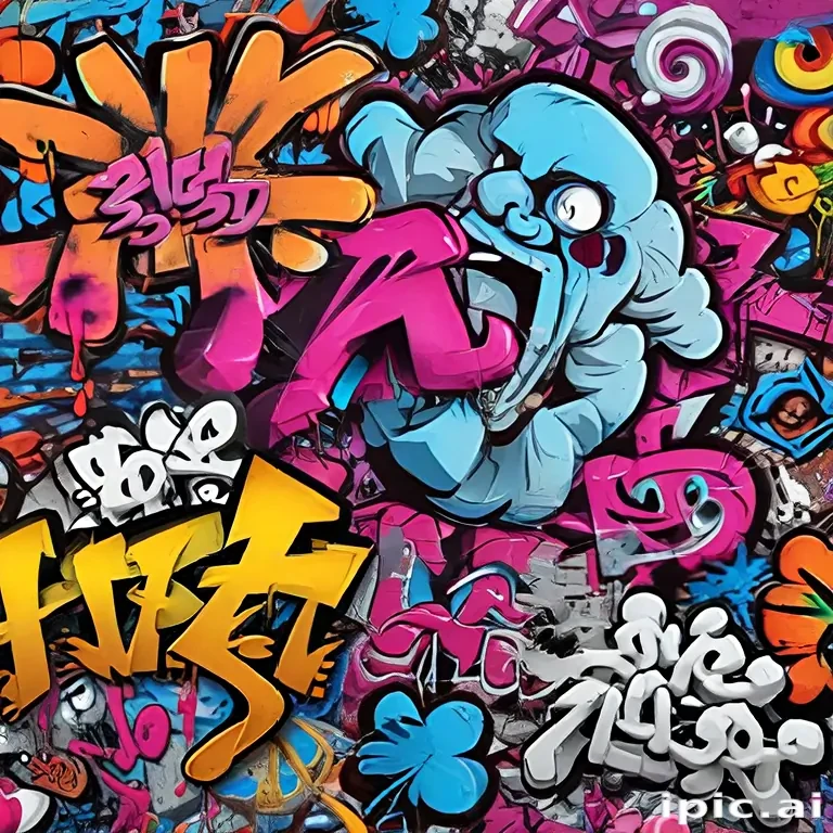 graffiti art background