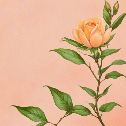 light peach background