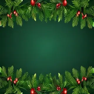 christmas background green