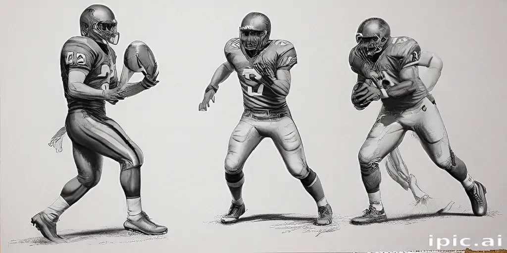 football drawing