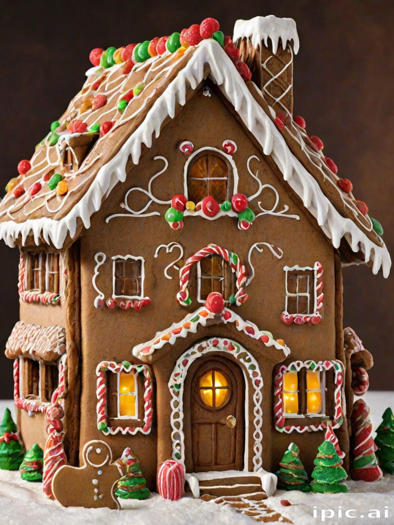 gingerbread house png