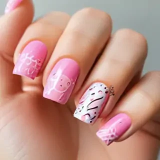 cute pink design