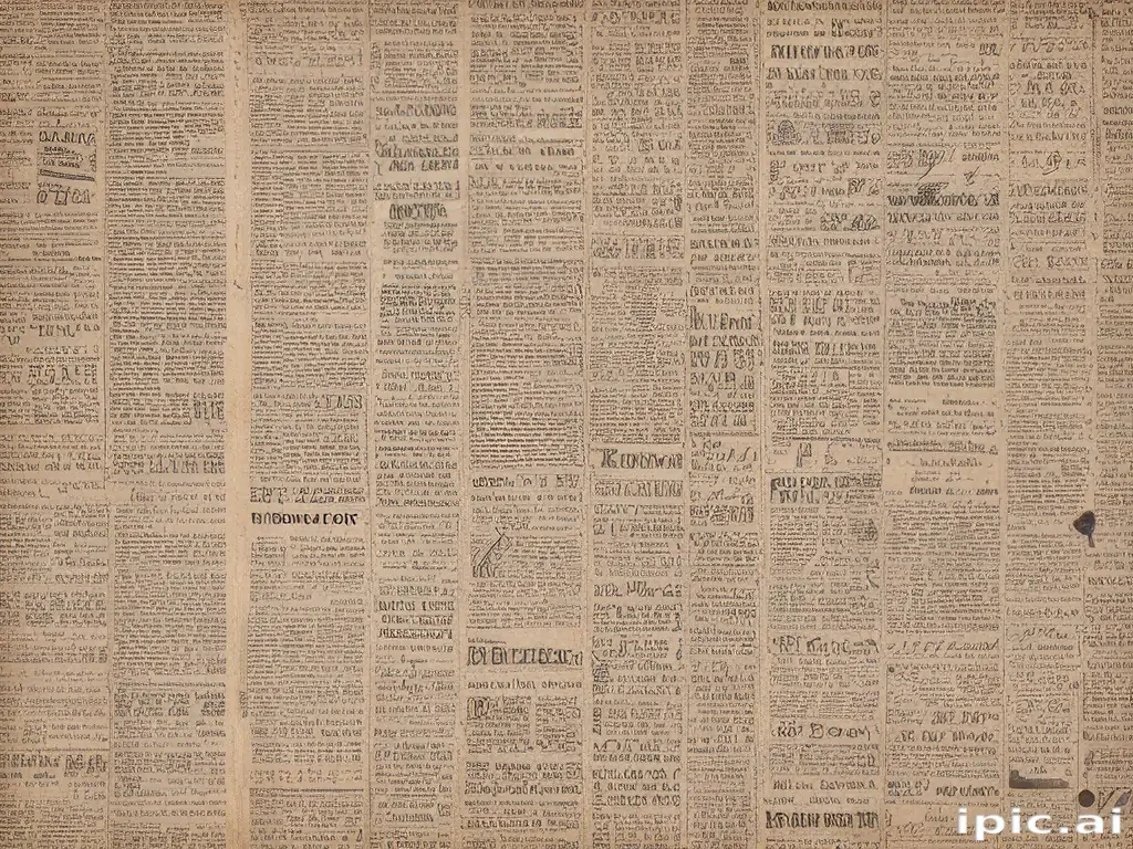 old newspaper background