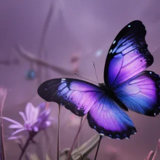 purple butterfly wallpaper aesthetic