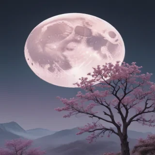 pastel aesthetic moon wallpaper