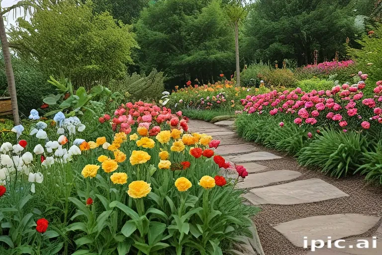 flower garden