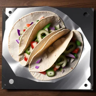 transparent taco