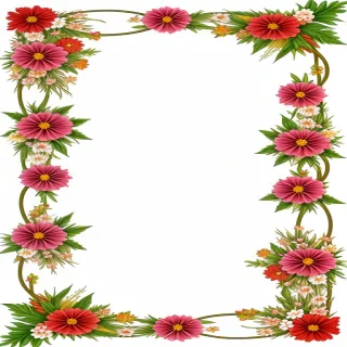 floral border png