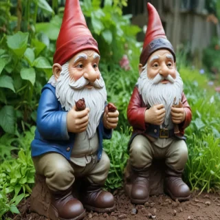 garden gnomes
