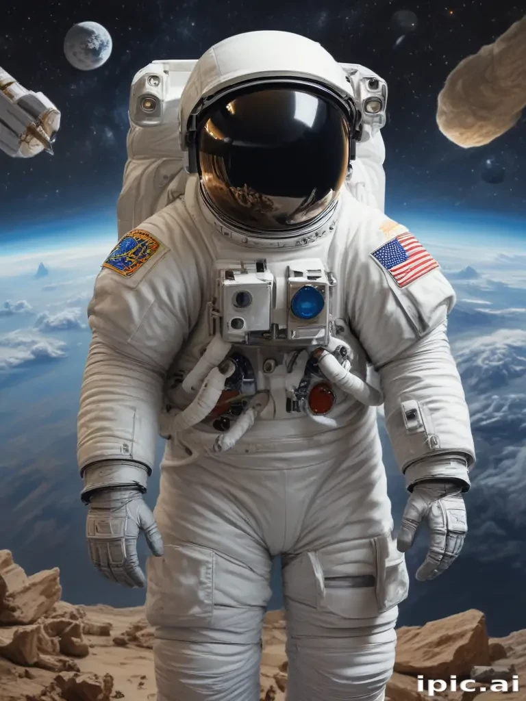 astronaut cartoon