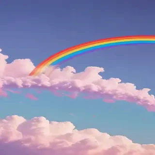 aesthetic wallpapers rainbow