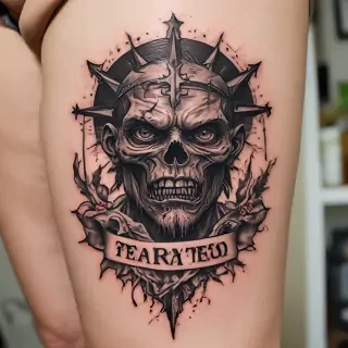 fear god tattoo