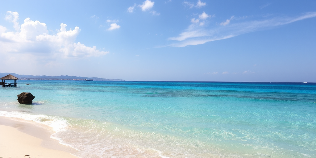 ios beach wallpaper