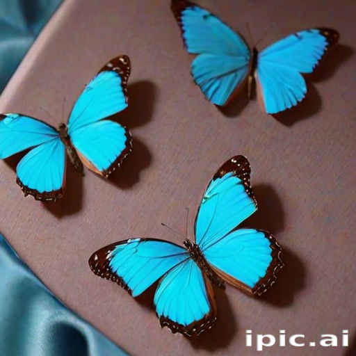 blue butterfly aesthetic