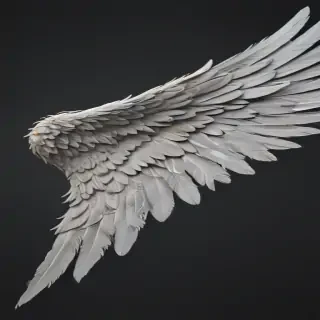 realistic angel wings png