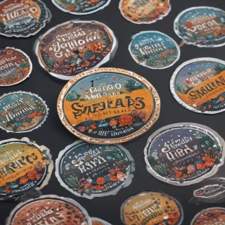 stickers mockup