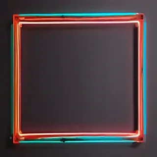 neon frame