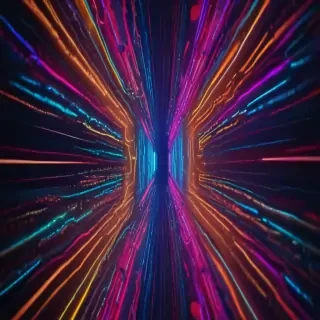 neon colorful background