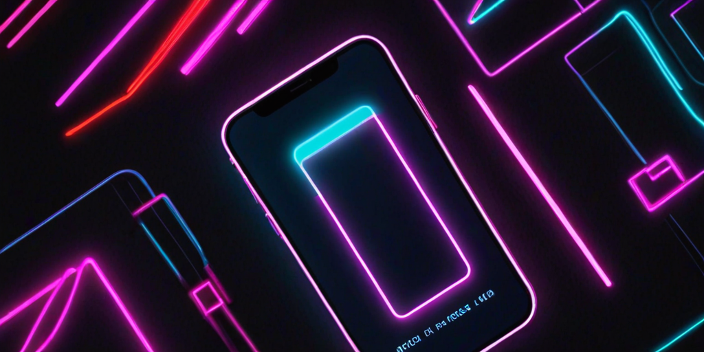 neon phone backgrounds