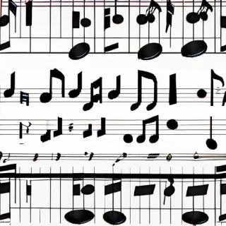 background music notes png