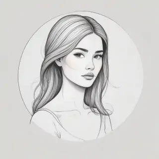 aesthetic line art