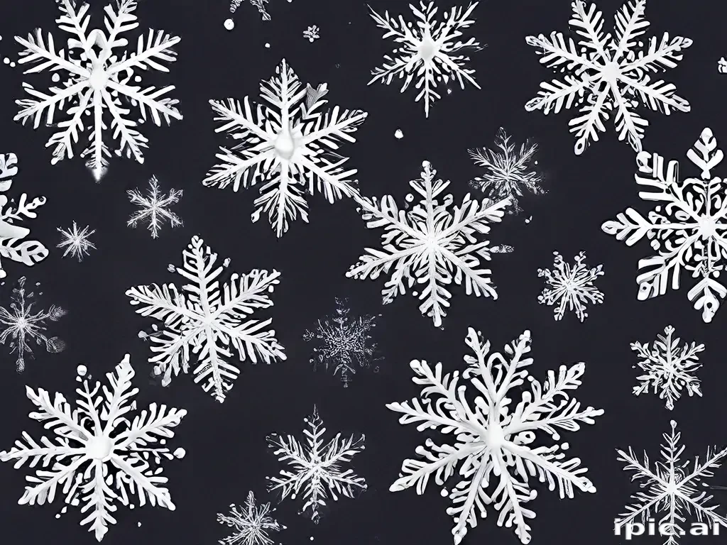 snowflakes clipart transparent background