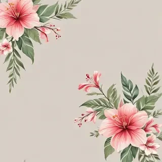 png border flower