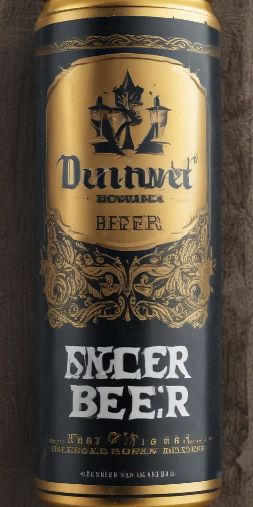 beer can mockup