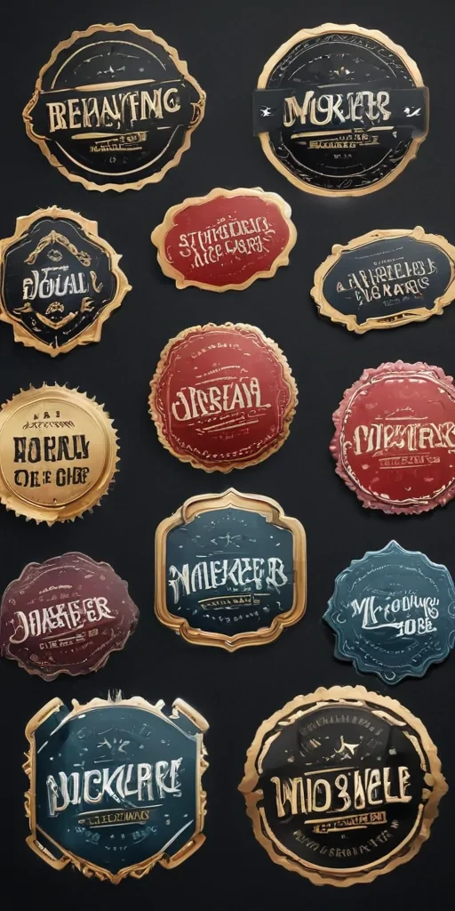 stickers mockup