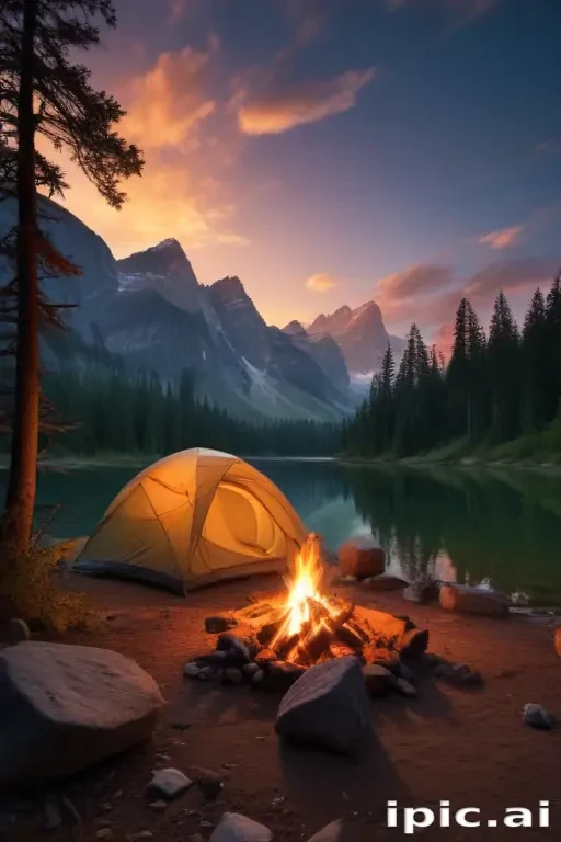 camping background