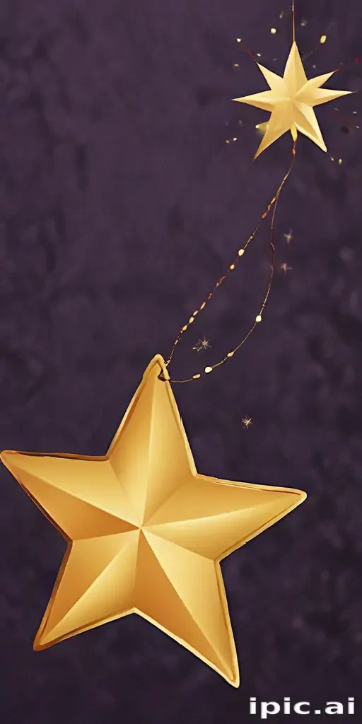 christmas star clipart free