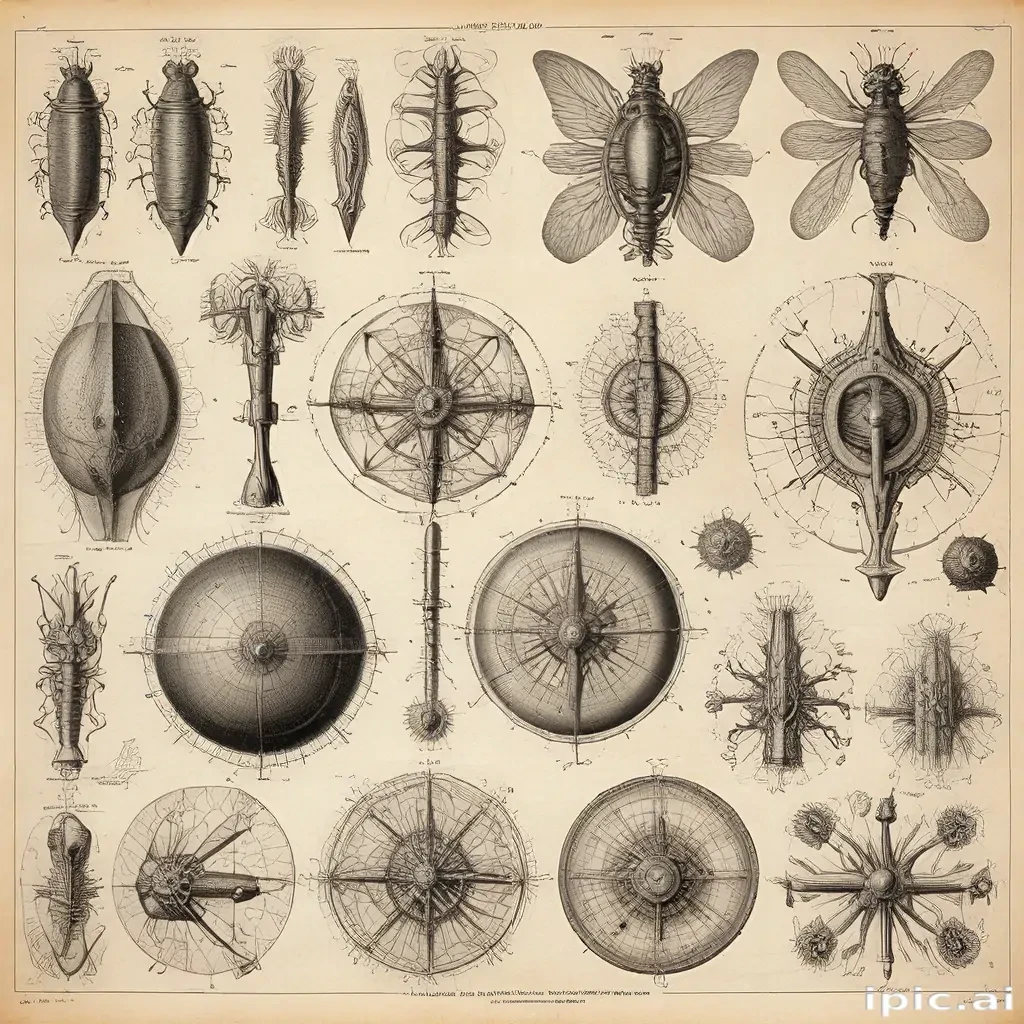 vintage scientific illustrations