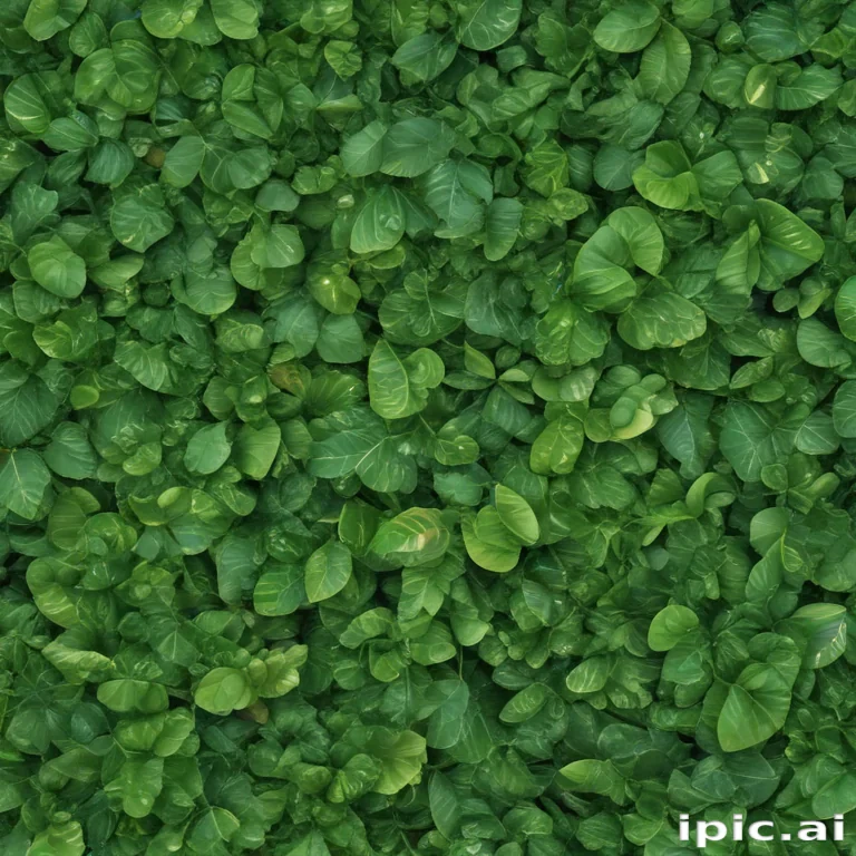 leaf background green