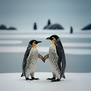 penguin background