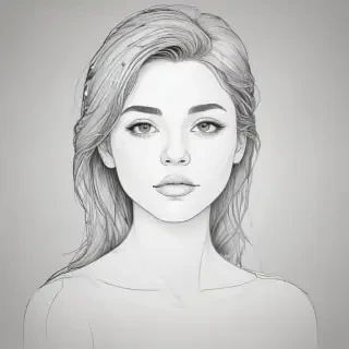 transparent line art