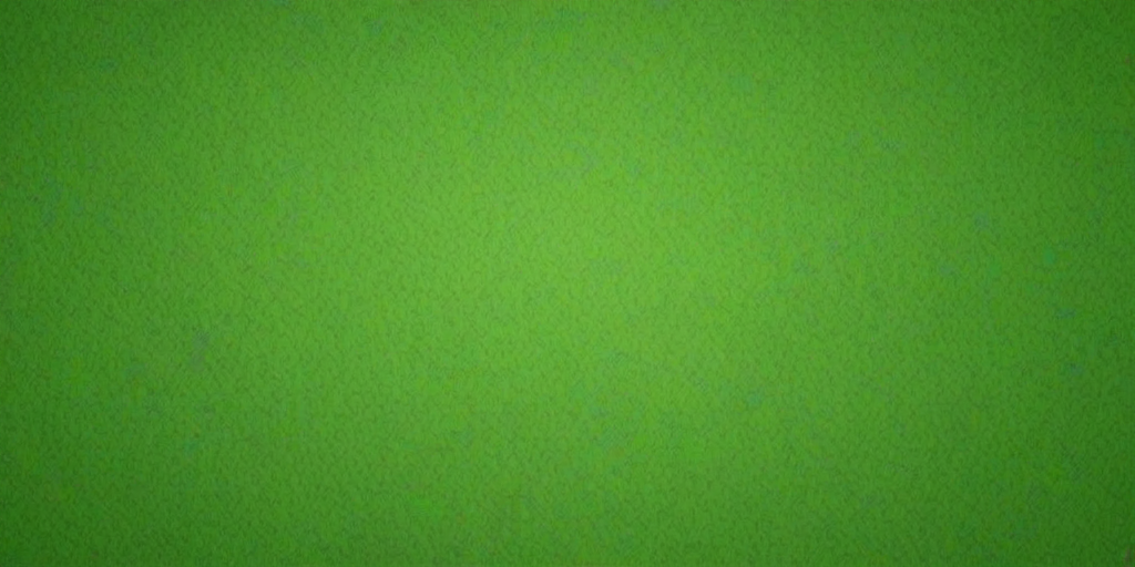 green background