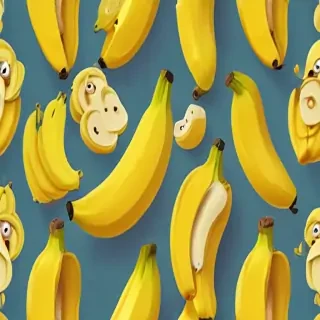 cartoon banana
