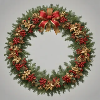 christmas wreath png