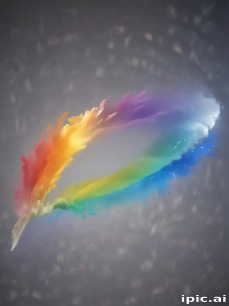 rainbow transparent background