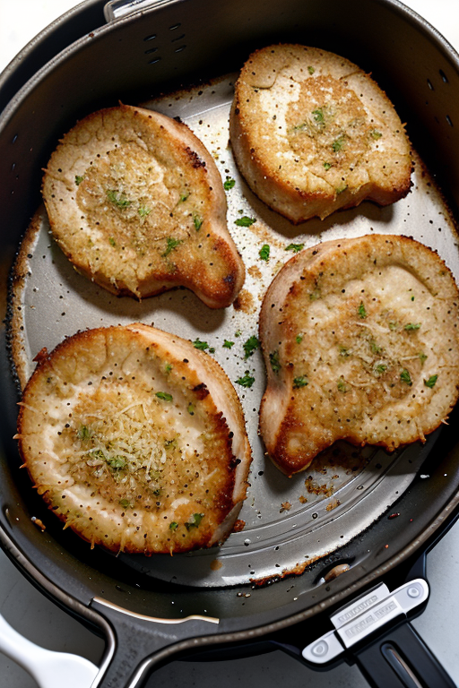 parmesan crusted pork chops air fryer