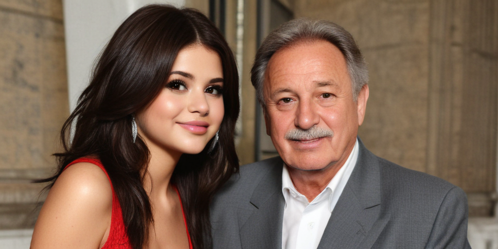 selena gomez and father