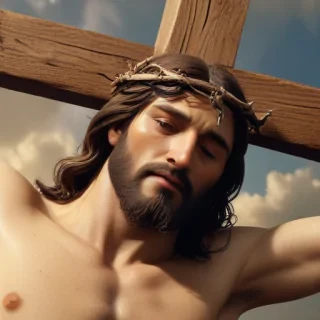 image of jesus on the cross