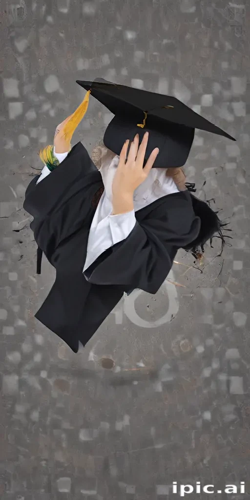 graduation cap transparent background