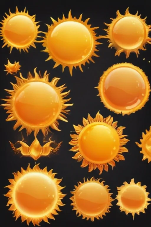 sun clipart transparent background