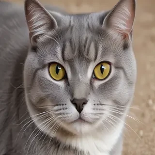 grey cat