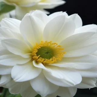 iphone white flower wallpaper