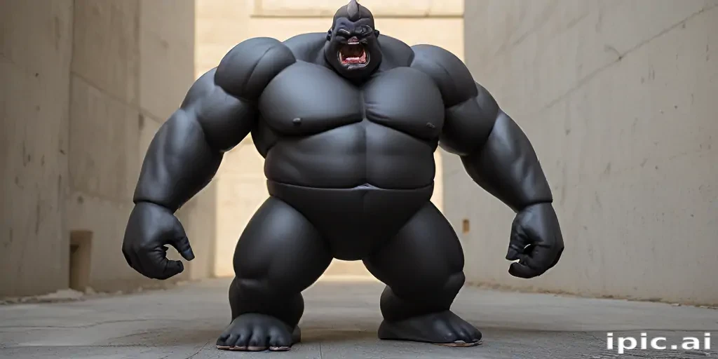 fat man black