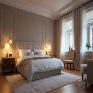 background of a bedroom