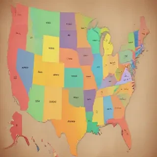 us states map